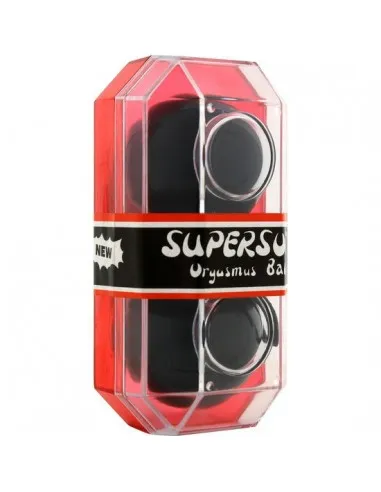 Sevencreations Supersoft Bolas Orgasmicas Negro