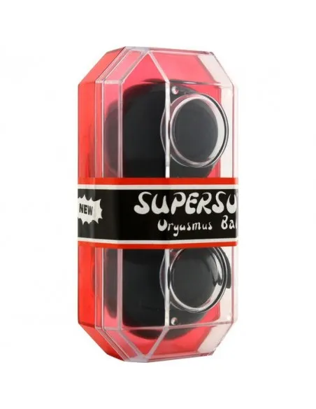Sevencreations Supersoft Bolas Orgasmicas Negro