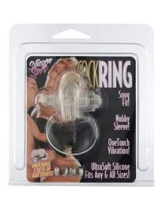 Sevencreations Anillo Vibrador De Silicona Transparente 2