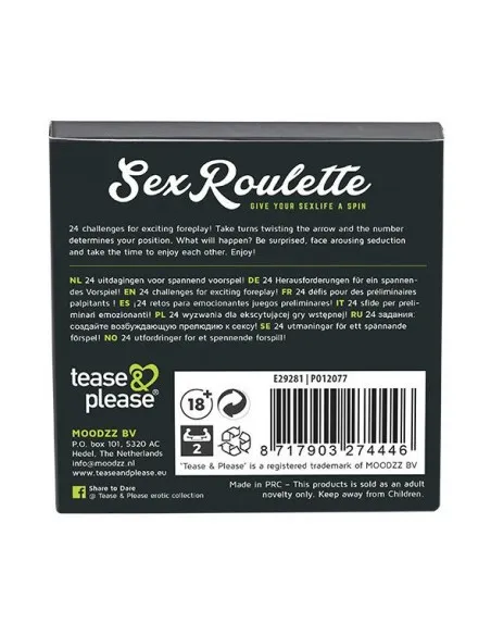 Sex Roulette Foreplay (Nl-De-En-Fr-Es-It-Pl-Ru-Se-No)