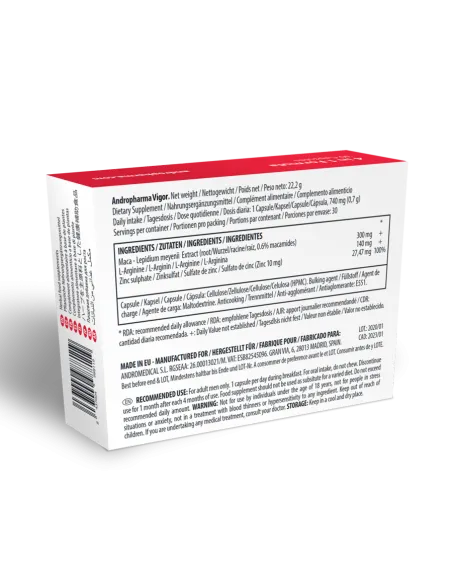 Potenciador de la libido con extractos naturales | SexShop Dulce Orgasmo