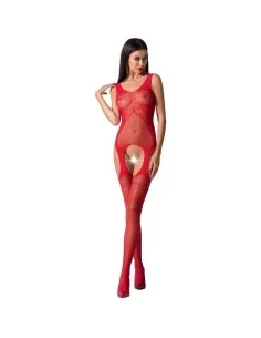 Passion Woman Bs061 Bodystocking Rojo Talla Unica