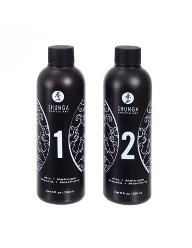 Shunga Gel De Masaje Erotico Cuerpo A Cuerpo Oriental Fresas Y Champagne.