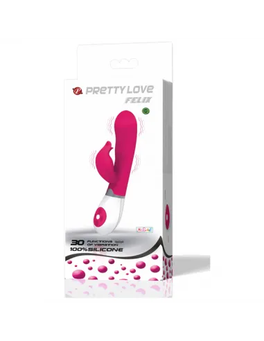 Pretty Love Flirtation - Vibrador Con Estimulador Felix