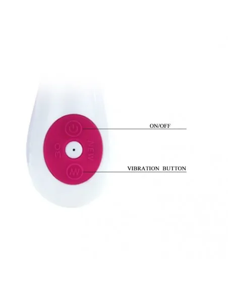 Pretty Love Flirtation - Vibrador Con Estimulador Felix