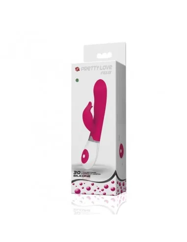 Pretty Love Flirtation - Vibrador Con Estimulador Felix