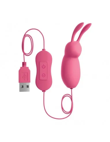 Omg Cute  Rabbit Vibrador Potente Rosa Usb