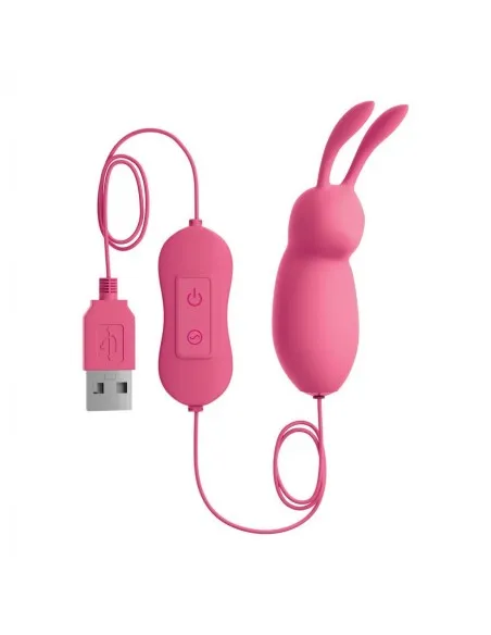 Omg Cute  Rabbit Vibrador Potente Rosa Usb
