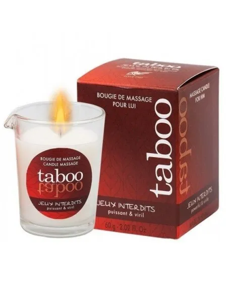 Taboo Vela De Masaje Para Él Jeux Interdits Aroma Liquen Salvaje