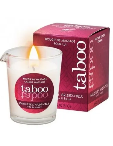 Taboo Vela De Masaje Para Él Caresses Ardentes Aroma Helecho