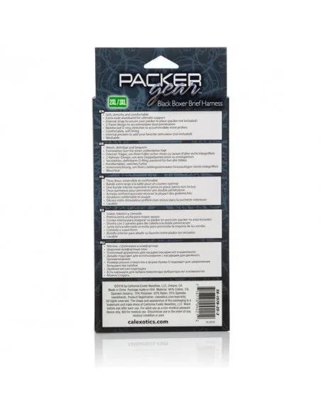 Calex Boxer Brief Harness Boxer Con Abertura