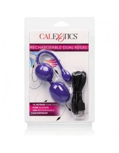 Calex Bolas Dual Kegel Recargables Lila