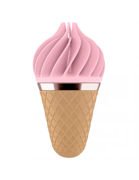 Satisfyer Sweet Treat Spinnator Marron & Rosa