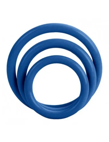 Calex Set Tres Anillas Azul Erección