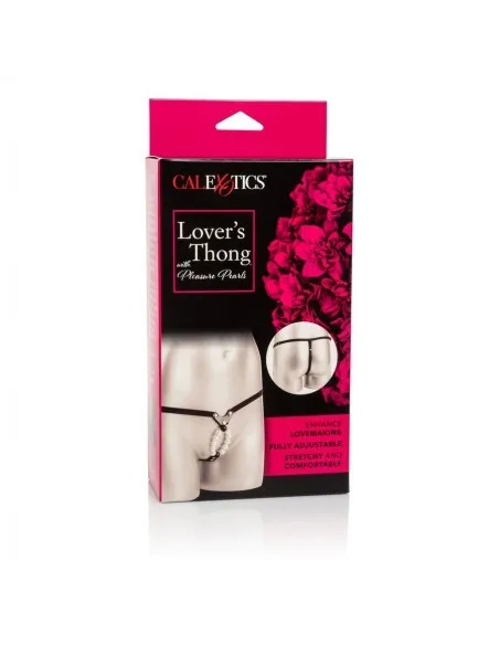 Calex Lovers Tanga Con Perlas De Placer