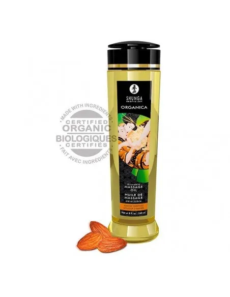 Shunga Aceite Comestible De Masaje Erotico Organica 240Ml