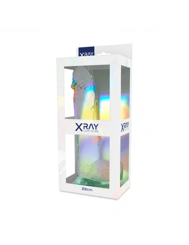 Xray Clear Dildo Realista Transparente 22Cm X 4.6Cm