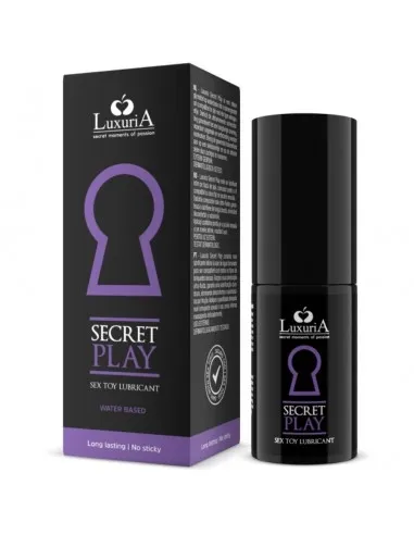 Luxuria Lubricante Para Juguetes Secret Play 30 Ml