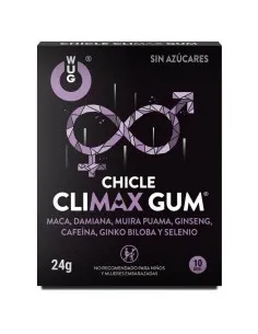 Wug Gum Chicle Climax 10 Uds