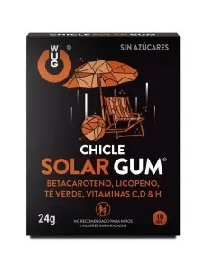 Wug Chicle Solar Gum 10Uds