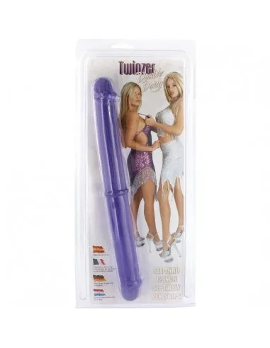 Sevencreations Doble Pene De 30 Cm Morado