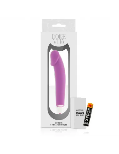 Dolce Vita  Realistic Vibrador Silicona Lila