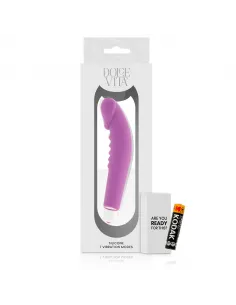 Dolce Vita  Realistic  Pleasure Vibrador Silicona Lila