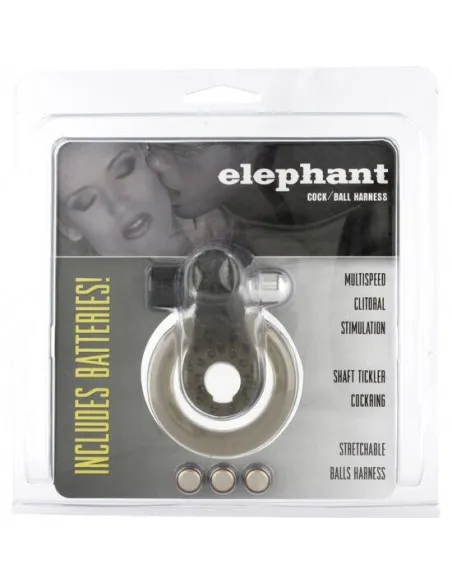 Sevencreations Anillo Vibrador Con Elefante Estimulador