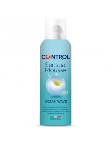 Control Crema Masaje Mousse Sensual Wave 125 Ml