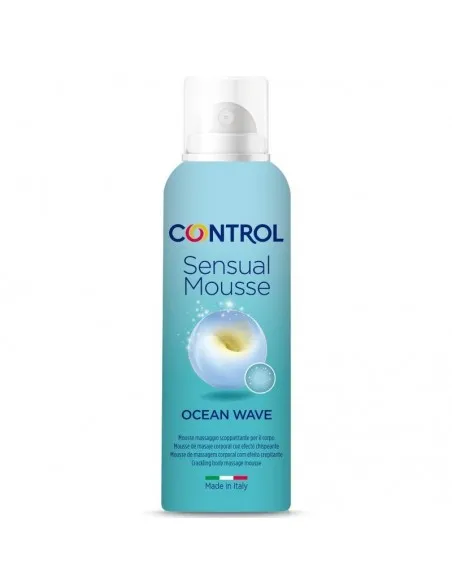 Control Crema Masaje Mousse Sensual Wave 125 Ml