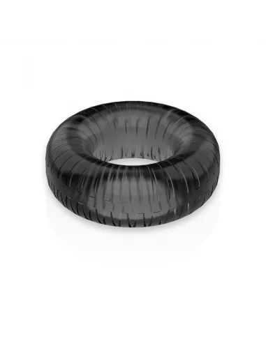 Powering Super Flexible Y Resistente Anillo Pene  4.5Cm Pr07 Negro