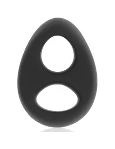 Powering Super Flexible Y Resistente Anillo Pene Y Testiculos  Pr13  Negro