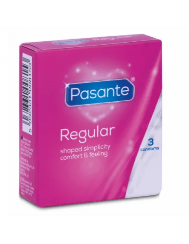 Pasante Condom Gama Regular 3 Unidades