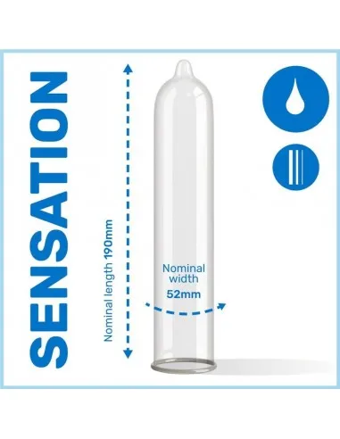 Pasante Preservativos Sensitive Ultrafino 12 Unidades
