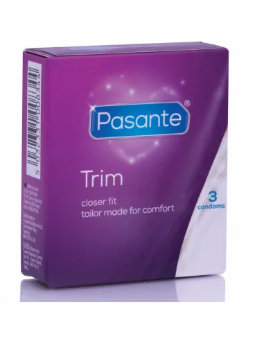 Pasante Preservativos Trim Más Delgado  3 Unidades