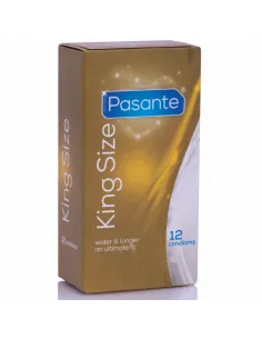 Pasante Preservativos King Más Largos Y Anchos 12 Unidades