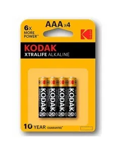 Kodak Xtralife Pila Alcalina Aaa Lr03 Blister*4
