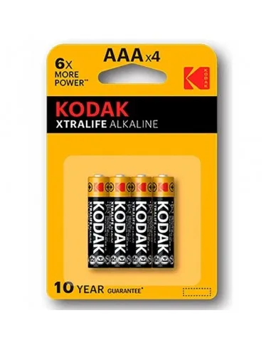 Kodak Xtralife Pila Alcalina Aaa Lr03 Blister*4