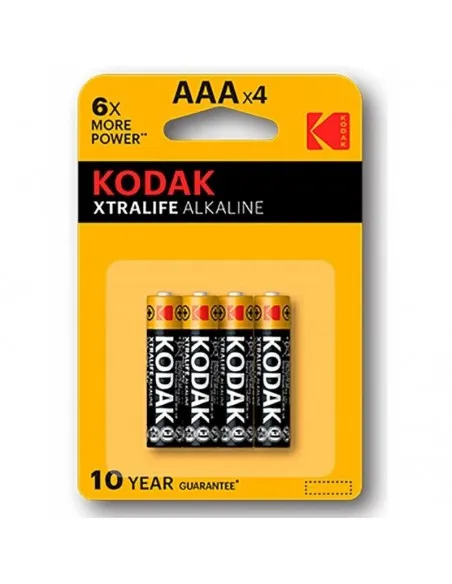 Kodak Xtralife Pila Alcalina Aaa Lr03 Blister*4