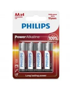 Philips Power Alkaline Pila Aa Lr6 Blister*4