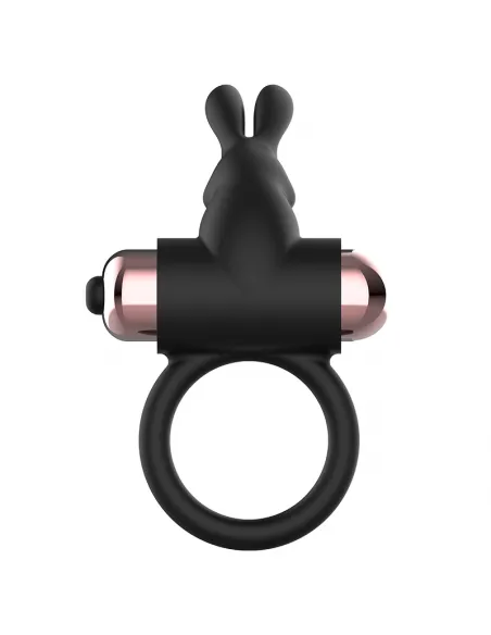 Coquette Cock Ring Anillo Vibrador Negro / Gold