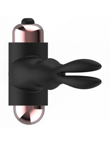 Coquette Cock Ring Anillo Vibrador Negro / Gold