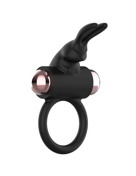 Coquette Cock Ring Anillo Vibrador Negro / Gold