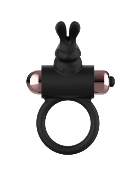 Coquette Cock Ring Anillo Vibrador Negro / Gold