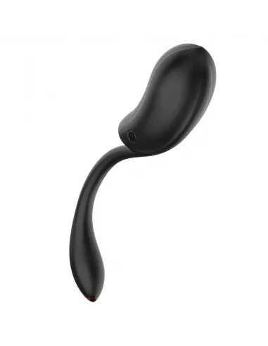 Coquette Huevo Control Remoto Recargable Negro / Gold