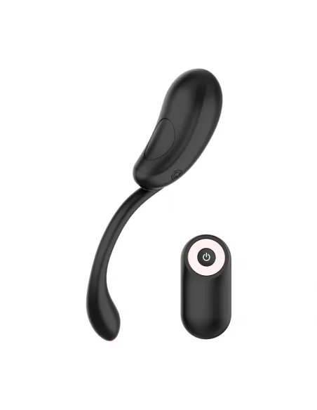 Coquette Huevo Control Remoto Recargable Negro / Gold