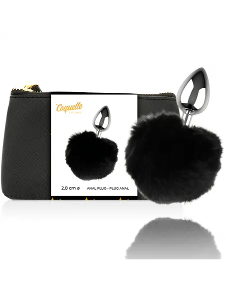 Coquette Plug Anal De Metal Talla L 2.8 X 4.1 Cm