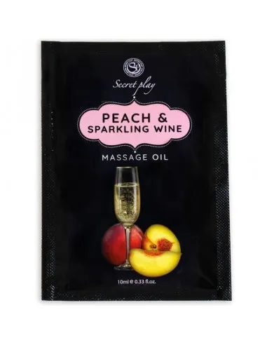 Secretplay Monodosis Aceite Masaje Melocotón Y Cava 10 Ml
