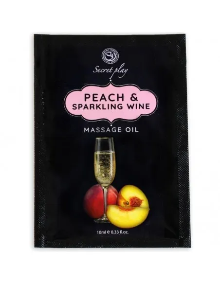 Secretplay Monodosis Aceite Masaje Melocotón Y Cava 10 Ml