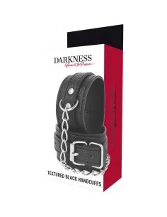 Dark Ness  Esposas Leather Negro 2